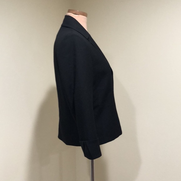 Tahari Blazer Size 4 Black - Picture 4 of 11
